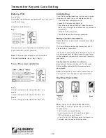 Предварительный просмотр 20 страницы Gliderol Glidermatic GTS 2000 Owner'S Manual