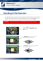 Preview for 5 page of Gliderol Glidermatic User Manual