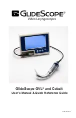 GlideScope Cobalt Manual preview