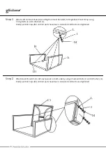 Предварительный просмотр 4 страницы GLITZHOME GH11262 Assembly Instruction Manual