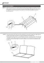 Preview for 3 page of GLITZHOME GH11266 Assembly Instruction