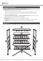 Preview for 2 page of GLITZHOME GH20105 Assembly Instruction Manual