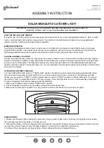 GLITZHOME GH20405 Assembly Instruction предпросмотр