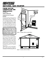 Preview for 6 page of Glo-warm FA-10BA Owner'S Operation And Installation Manual