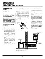 Preview for 10 page of Glo-warm FA-10BA Owner'S Operation And Installation Manual