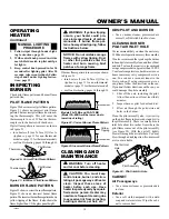 Preview for 13 page of Glo-warm FA-10BA Owner'S Operation And Installation Manual