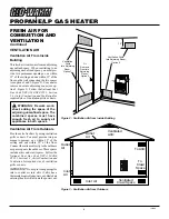 Предварительный просмотр 6 страницы Glo-warm FB-10BA Owner'S Operation And Installation Manual