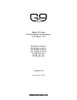 Global 9 G12 Installation Manual preview