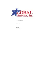 Предварительный просмотр 1 страницы Global American 2807632 User Manual