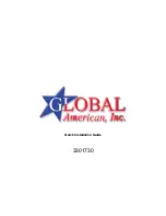 Предварительный просмотр 1 страницы Global American 3301730 Quick Installation Manual