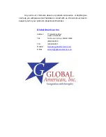 Предварительный просмотр 62 страницы Global American 3304280 User Manual