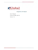 Preview for 1 page of Global American 3308130 User Manual