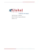 Global American 3907740 User Manual preview