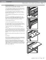 Preview for 19 page of Global Contract Diet Installation Manual