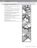 Preview for 21 page of Global Contract Diet Installation Manual