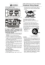 Global Fire Equipment GFE-CS Installation Wiring Diagram предпросмотр