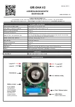 Global Fire Equipment GFE-DHA V2 Manual предпросмотр