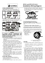 Preview for 1 page of Global Fire Equipment GFE-S Series Installation Wiring Diagram