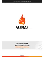 Global Fire Equipment GFE-TCP-WEB Configuration Manual предпросмотр