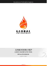 Предварительный просмотр 1 страницы Global Fire Equipment JUNIOR MINI-REP Installation Manual