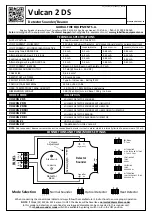 Global Fire Equipment Vulcan 2 DS Quick Start Manual предпросмотр