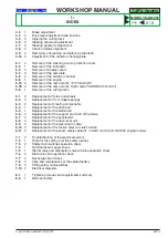 Preview for 3 page of Global garden products 72FL Hydro Workshop Manual