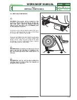 Preview for 9 page of Global garden products 92 hydro Workshop Manual