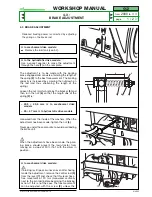 Preview for 14 page of Global garden products 92 hydro Workshop Manual