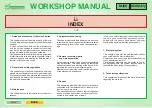 Preview for 2 page of Global garden products MJ66 Workshop Manual