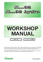 Preview for 2 page of Global garden products N 92 Hydro Series Workshop Manual