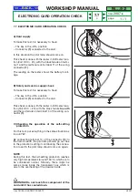 Preview for 54 page of Global garden products N 92 Hydro Series Workshop Manual