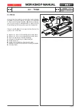 Preview for 14 page of Global garden products TH4X 102 Workshop Manual