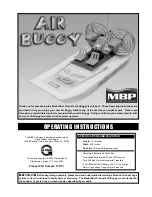 Global Hobby Air Buggy 151151 Operating Instructions Manual preview