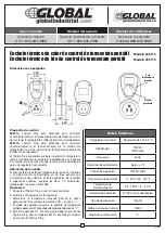 Preview for 2 page of Global Industrial 246114 User Manual