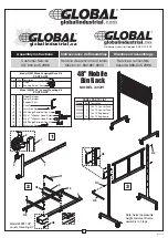 Preview for 1 page of Global Industrial 249291 Assembly Instructions Manual