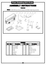 Preview for 4 page of Global Industrial 257274 User Manual