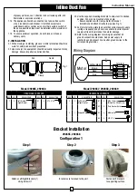 Preview for 2 page of Global Industrial 292655 Instruction Manual