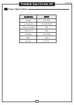 Preview for 8 page of Global Industrial 293117 User Manual