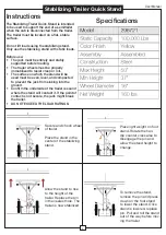 Preview for 2 page of Global Industrial 298721 User Manual