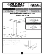 Preview for 1 page of Global Industrial 316111 Assembly Instructions