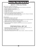 Preview for 3 page of Global Industrial 412552 User Manual