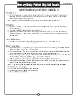 Preview for 7 page of Global Industrial 412552 User Manual