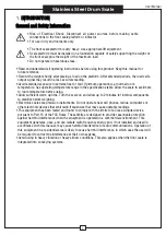 Preview for 3 page of Global Industrial 412584 User Manual