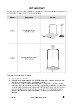 Preview for 2 page of Global Industrial 412586 Instruction Manual