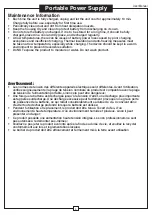 Preview for 4 page of Global Industrial 436980 User Manual