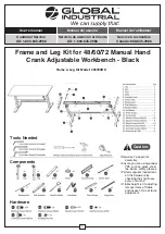 Предварительный просмотр 1 страницы Global Industrial 493780BK User Manual