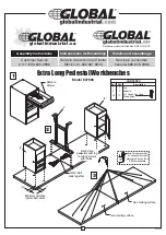 Preview for 1 page of Global Industrial 607966 Assembly Instructions Manual