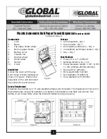 Global Industrial 641519 Assembly Instructions preview