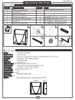 Preview for 3 page of Global Industrial 641565 User Manual