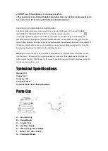 Preview for 3 page of Global Industrial 641753 Manual